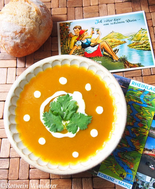 Curried Butternut Squash Soup